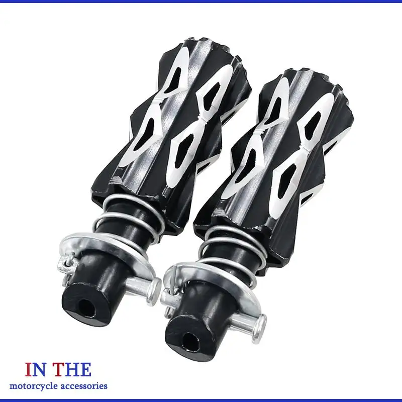 NEW Electric scooter pedals are suitable for modifying accessories such  aluminum alloy circular plum  pedals  rear pedals