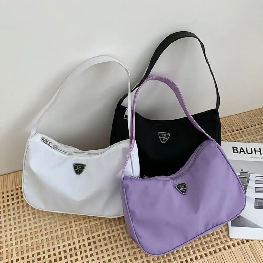 Sac messager Oxford Grill pour femme, sac à main de style coréen, sac à main unique initié, monochromatique, sous les bras, très péri, cadeau à la mode