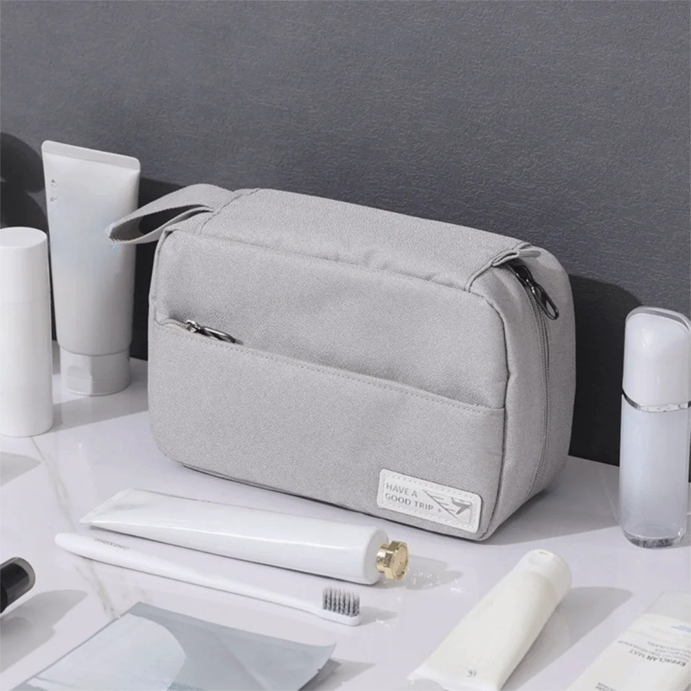 

Large Capacity Hanging Cosmetic Bag with Hook Waterproof Hook Wash Bag Skincare Storage Multifunctional Makeup Bag Travel