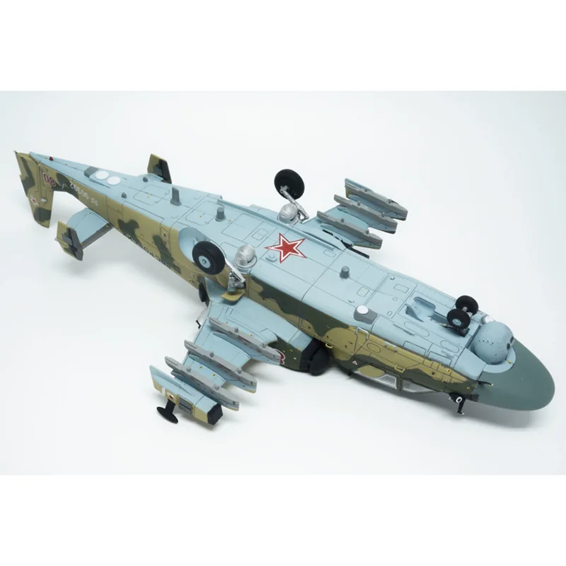 T-MODEL 1/72 Scale Russian Ka-52 KA52 #58 Armed Helicopter Plastic Aircraft Model Collectible Decorative
