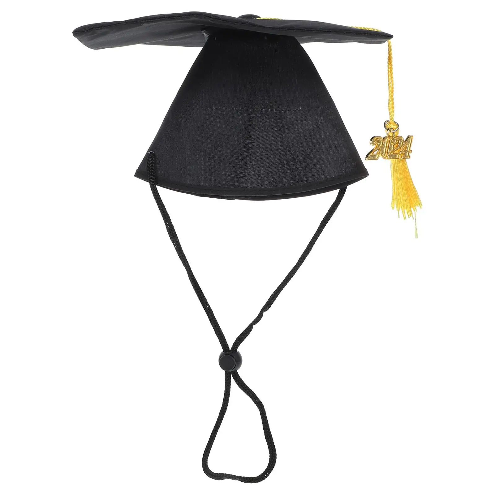

Dog Graduation Caps with Tassel for Photo Prop Lightweight Safe Washable for Puppy Cat Small Pets Costumes