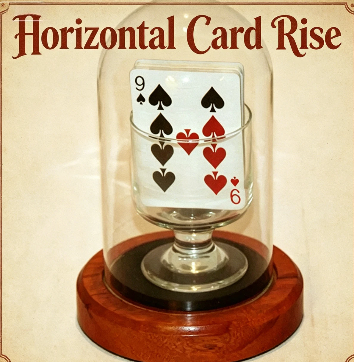 

Horizontal Card Rise Stage Magic Tricks Magician Illusions Gimmick Props Comedy Mentalism Chose The Selected Card Games Funny
