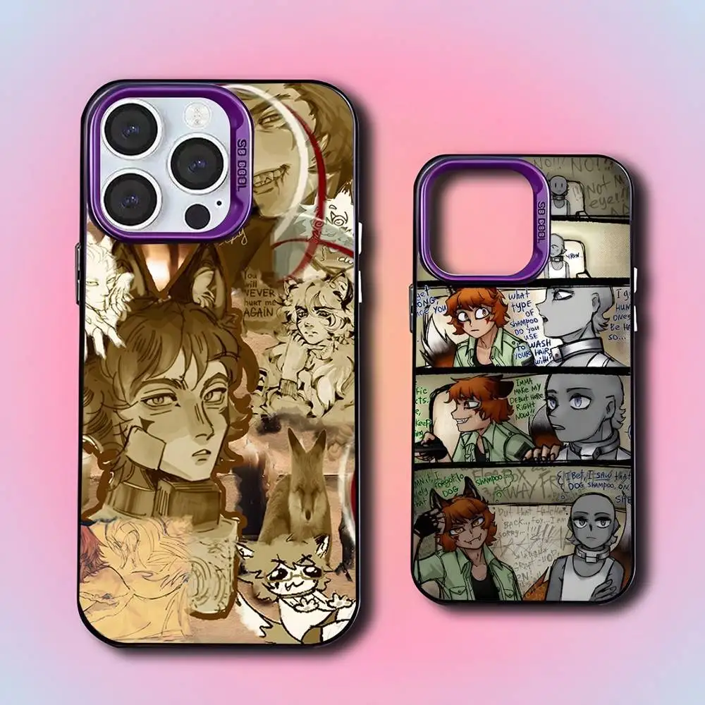 

B-BoyfriendS DeathS For iPhone 17,16,15,14,13,12,11,Mini,Pro,E,SE4,XS,MAX Purple Shockproof Candy Matte Cover