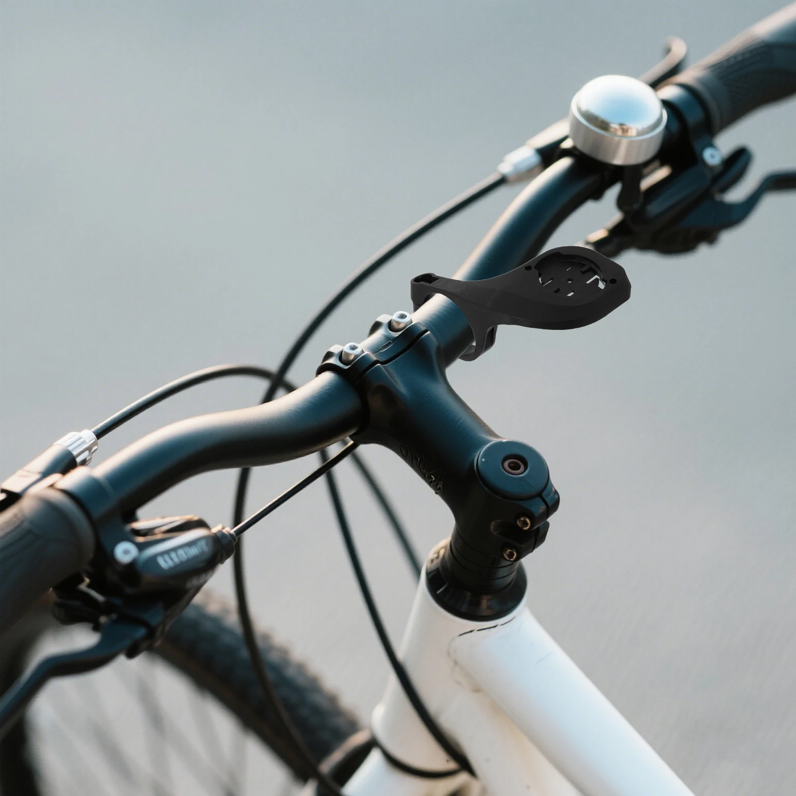 2 pçs suporte de extensão do computador da bicicleta estável leve suporte montagem ajustável guiador adaptador para ciclismo cronômetro