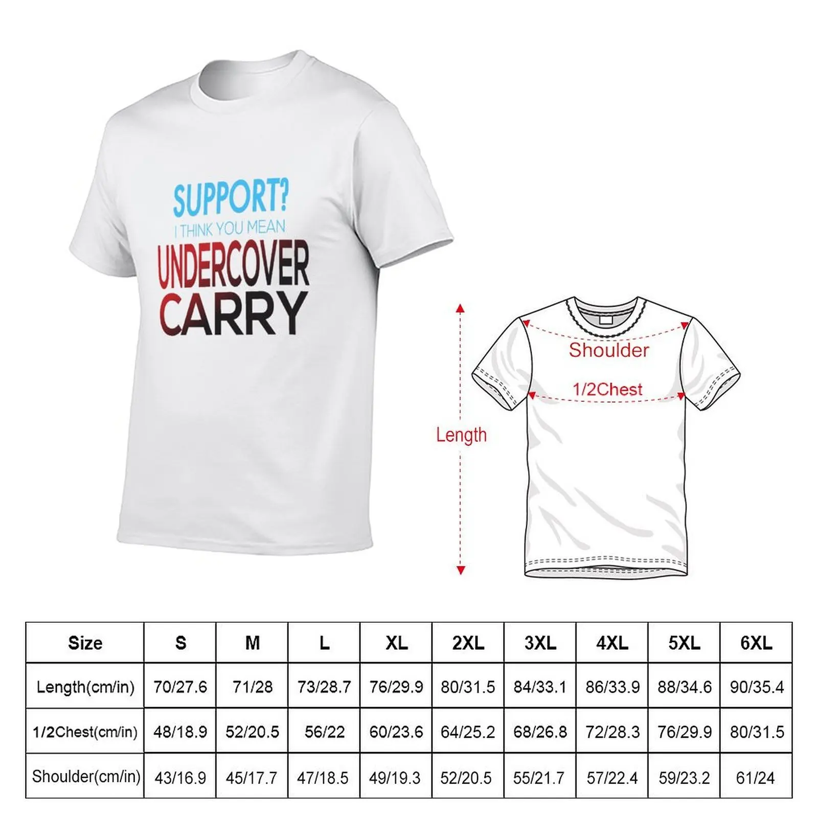 Undercover Carry T-Shirt t shirts with prints man t shirt designer t shirts for man cotton soft T-shirt