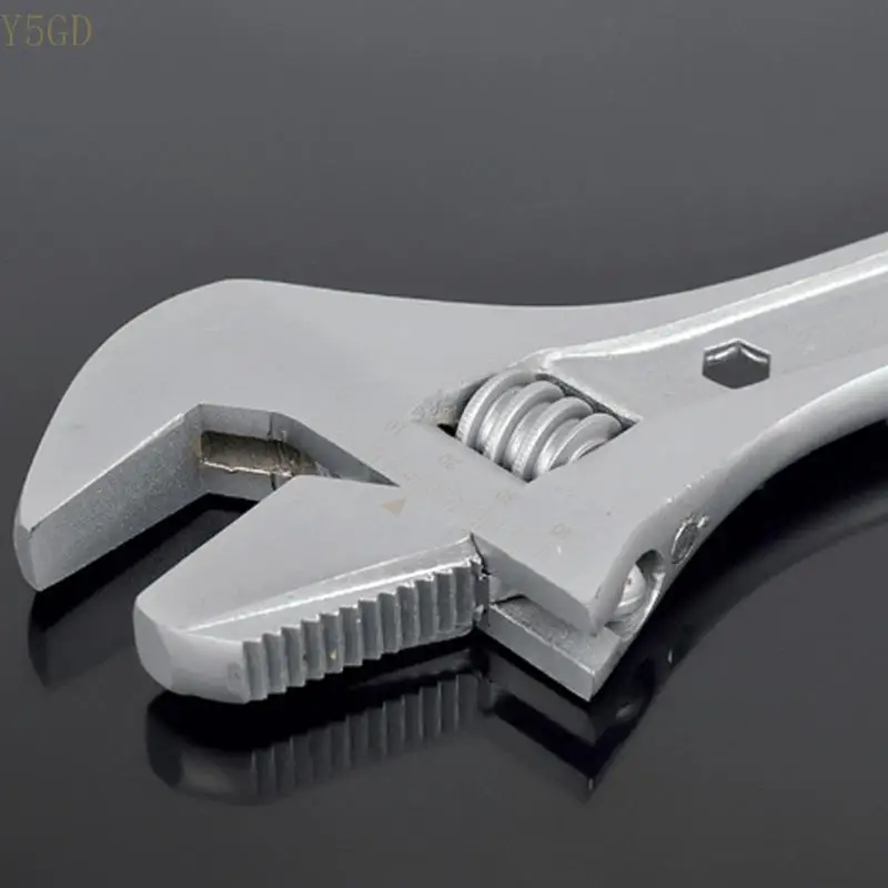 

Y5GD Adjustable Wrench Universal Monkey Spanner Multi-function Hand Tools Nut Sink