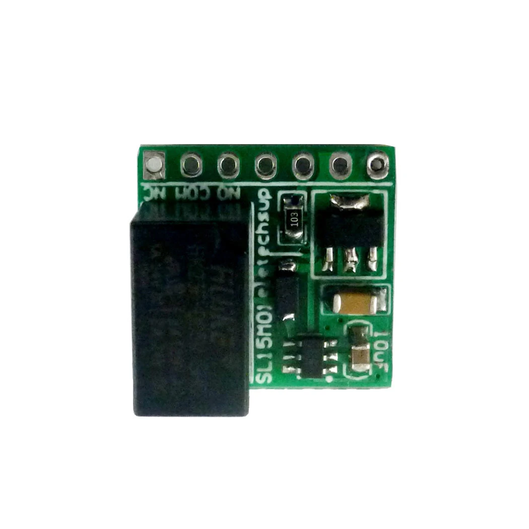 DC12V 2A Mini 1Ch Bistable Self-locking Relay Module Flip-Flop Latch Low Level Trigger Switch Board for LED Motor Solenoid Valve