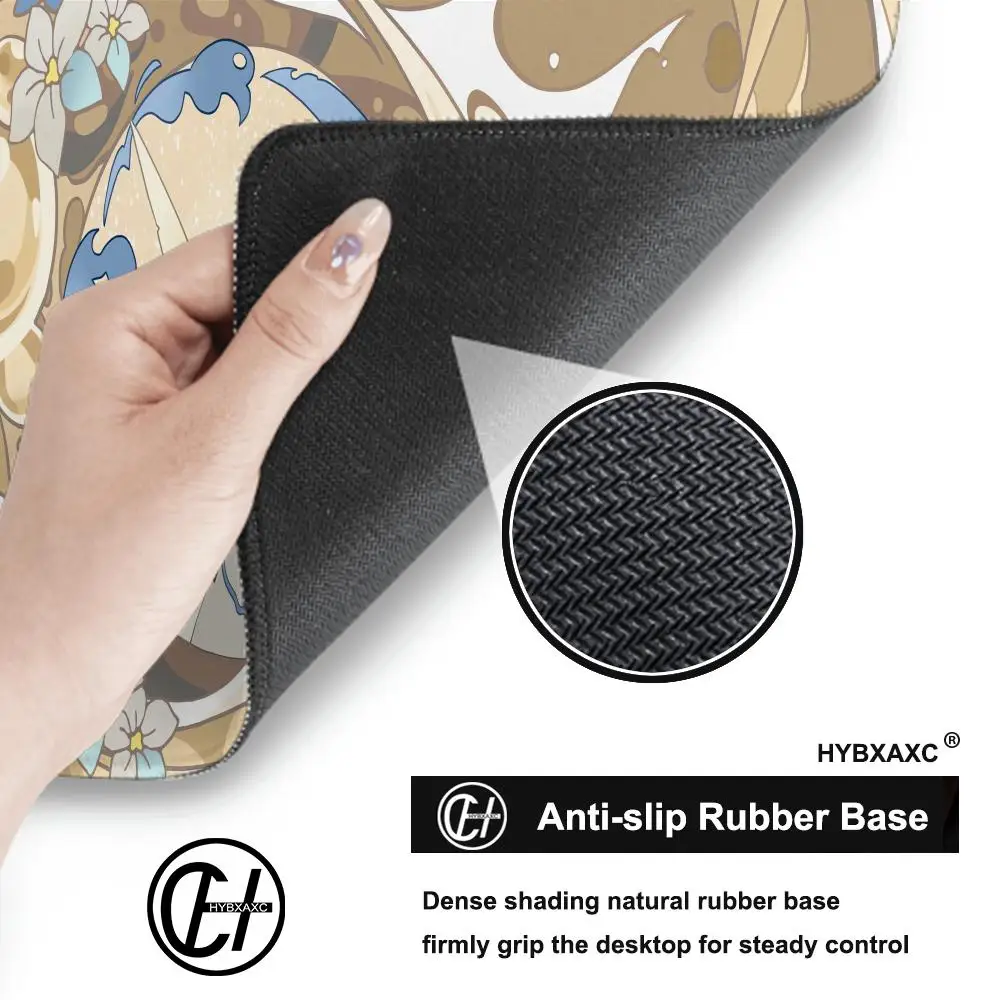 XXL Large Mouse Pad Game Genshin Impact Cyno Nahida Xiao Wanderer Non-slip Keyboard Desk Mat Mousepad HD Student Writing Mat