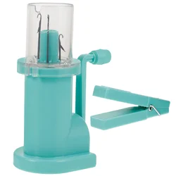 Green Hand Operated Winding Machine Spool Knitter Diy Hand Knitting Mill Yarn Winder Weave Tool Rotating Knitting Device