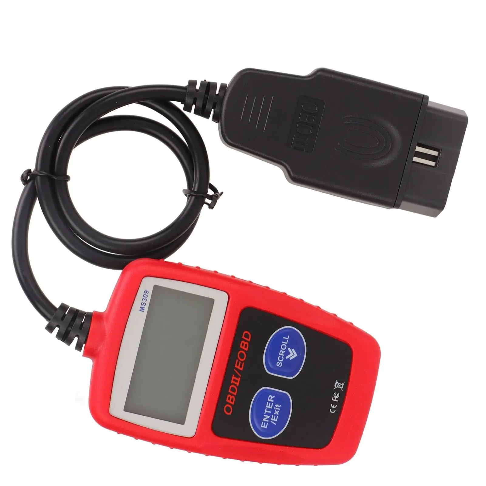 Car Diagnostic Scanner ABS CAN BUS Reader Portable Universal Small Easy To Read Backlit LCD Display for trucks