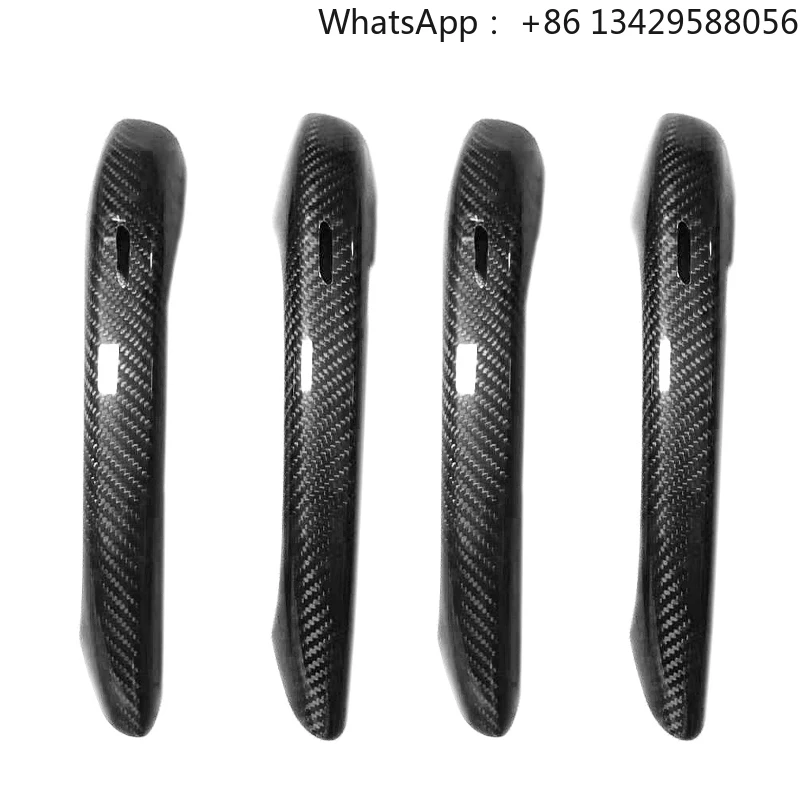 

New Carbon Fiber Exterior Door Handle and Door Trim for Macan 95B 2014-up Durable and Stylish