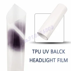 Automotive TPU PPF Headlight Protect Film Self-healing Hot Repair Scratches Intelligent Light Control Car UV Photochromic Film