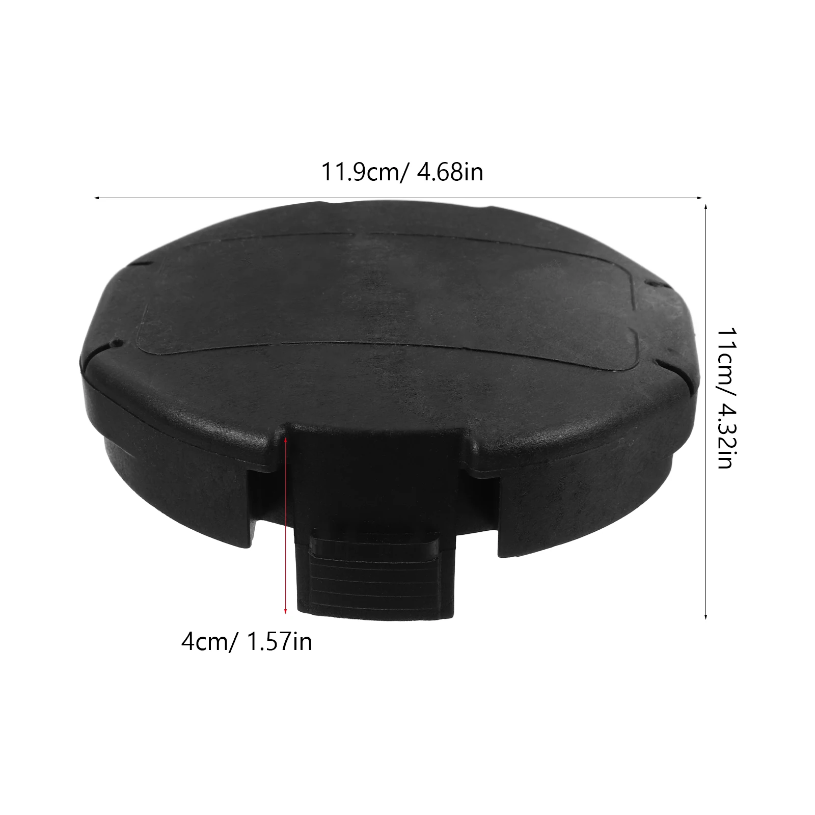 2Pcs Trimmer Head Cover Durable Installation Replacement Cap Safety Compatible 450 Lawn Mower Protective Shield