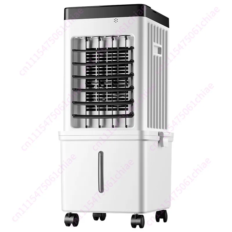 Air Cooler Household Air Conditioning Fan Intelligent Remote Control Light Sound Electric Fan Movable Small