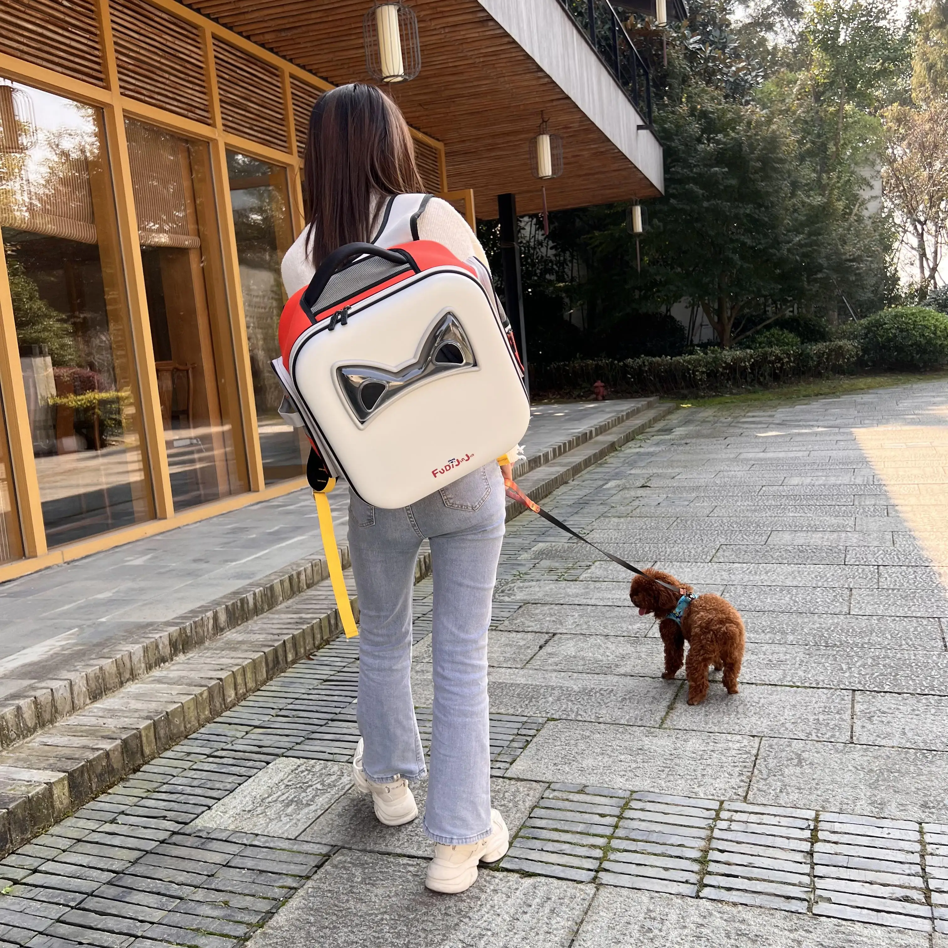 

Dog Sling Carrier Breathable Mesh Travel Safe, pet Carrier Backpack, cat sling carrier, cat Dog Carrier Bag,