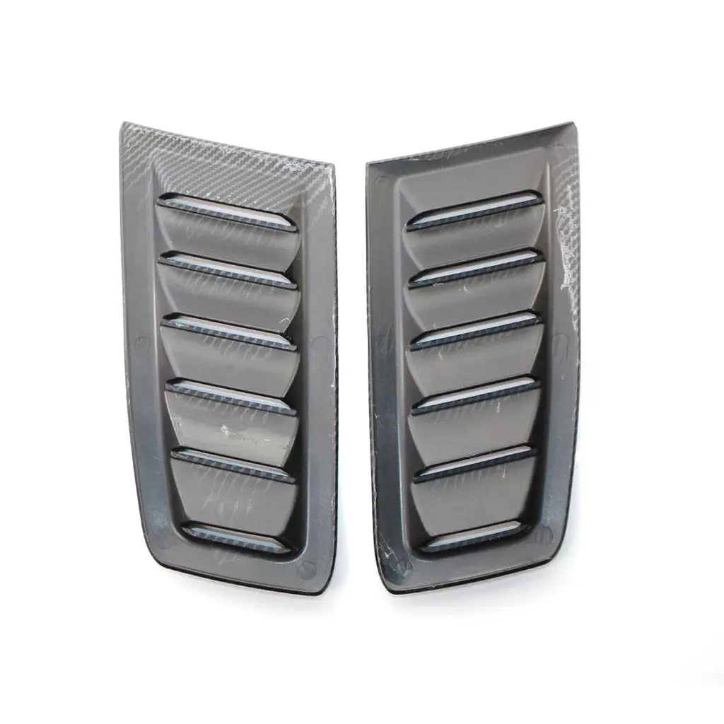 Automotive Plastic Hood Vent with Cold Air Flow Intake and Modified Louvers Bonnet Cover for Focus RS MK2 Car Parts