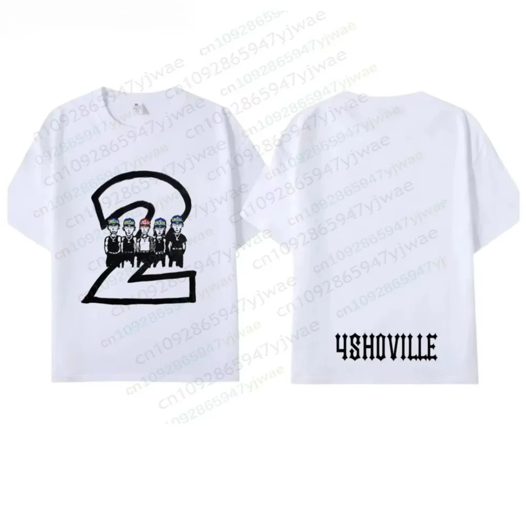 Jay Park Fan Grafik-T-Shirt Kpop Music World Tour T-Shirt Sommermode Reine Baumwolle Herren-T-Shirt Kleidung T-Shirt Y2k Frau ﻿ – Detail 2