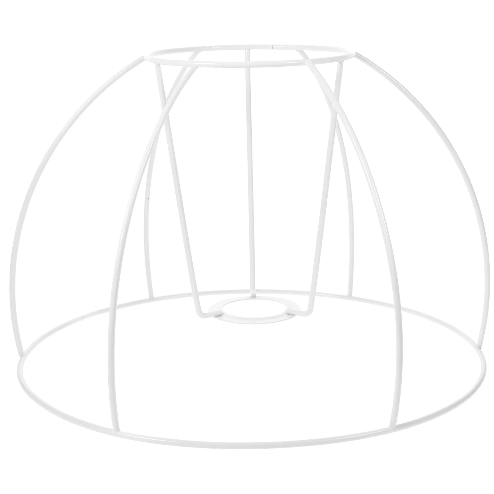 

Sturdy Metal Lampshade Frame DIY Compatible with Table Lamps Chandeliers Easy Assembly Decorative Lighting Upgrade Accessory