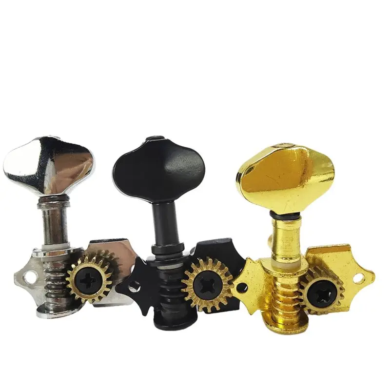 NALFI-Acoustic Guitar String Tuning Pegs Kit With Screw Ferrule Universal Tuners Open Tuning Standard Accessories