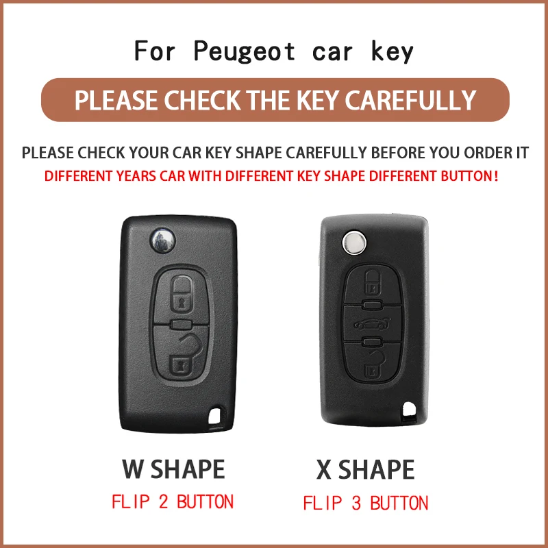 New Bulldog TPU Car Flip Key Case For Citroen C2 C3 C4 C5 DS3 DS4 Xsara Picasso For Peugeot RCZ 206 307 308 408 3008 5008 Expert