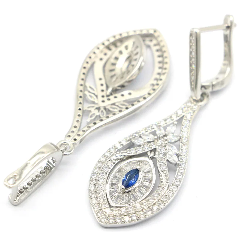 51x17mm 8.2g Beautiful Golden Citrine Pink Kunzite Tanzanite Pink Morganite CZ Women Dating Silver Plated Pendant