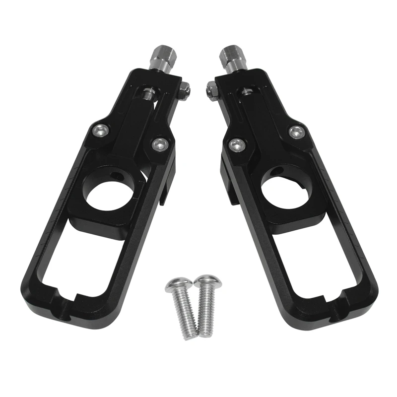 Rear Wheel Axle Blocks Chain Adjusters Tensioners Kit for KAWASAKI