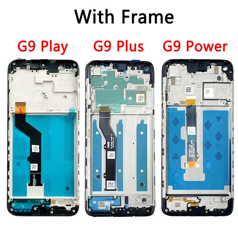 Wyświetlacz LCD z ekranem dotykowym (digitizer) do Motorola Moto G9 Play XT2083-1, Moto G9 Plus XT2087-1, Moto G9 Power XT2091-3 - przetestowany. — zdjęcie produktu 4
