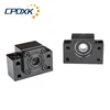 CNC用シングルフランジ付きボールねじ,SSU2505 sfu2510 25mm,CNC7,2505 2510,bk/bf20,部品 4
