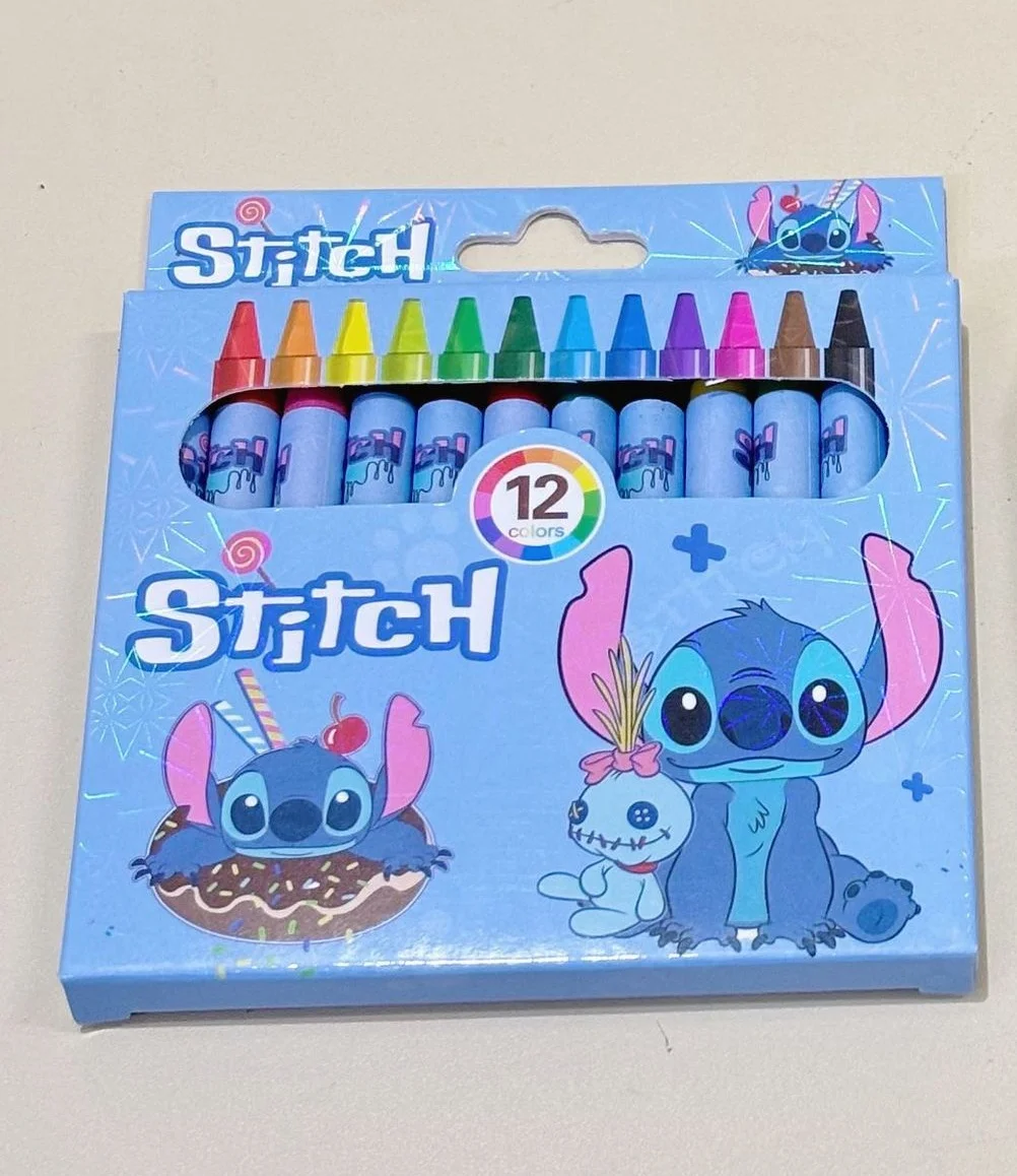 12 قطعة سيارات ديزني غرزة صغيرة أنيمي تلوين Kawaii ميكي المجمدة الأميرة طالب الكتابة على الجدران القلم الكرتون تلوين القرطاسية الهدايا #4