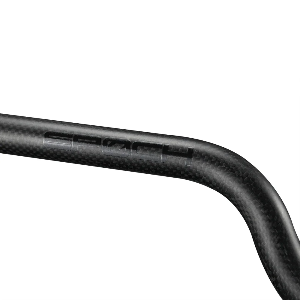 ULLICYC 25.4/31.8mm Diameter ALL 3K Carbon Riser Handlebar MTB Handlebar 560-720mm Matte