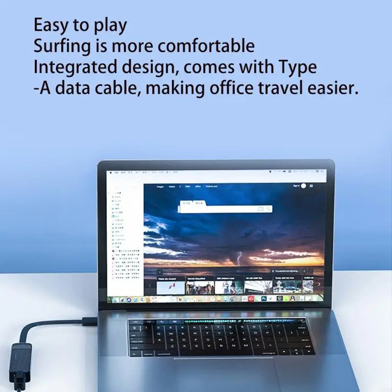 N84B USB3.0 Scheda rete USB3.0 RJ45 USB Hub Gigabit Ethernet Adapter per laptop