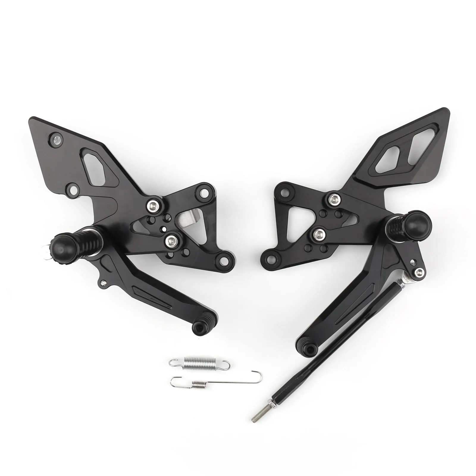 

Rear Sets Foot Pegs Footrest Black For YZF R25 R3 2014-2016