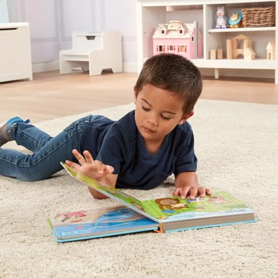 ポケアドット お気に入りの色は何ですか？ インタラクティブなボタン付きボードブック 幼児向け教育感覚玩具 プレスクール向け