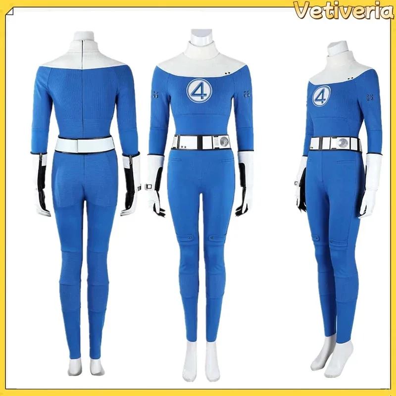 

XT8Susan Jumpsuits Richards Costume Female Bodysuits Halloween Carnival Suit Cosplay Disguise Outfits Set fXT6@!