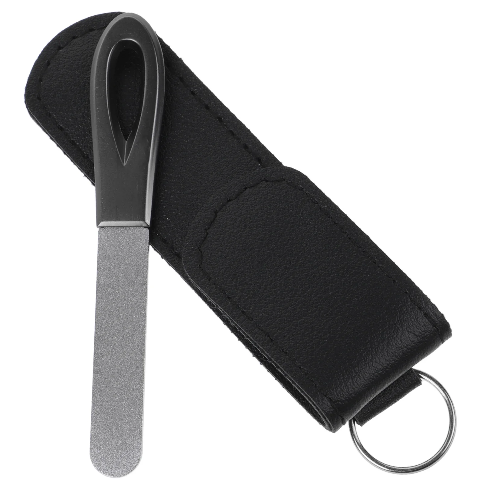 

1 set Stainless Steel Coated Nail File Lightweight Durable Manicure Tool For Natural Nails Toenails Salon Use Metal Nail Files