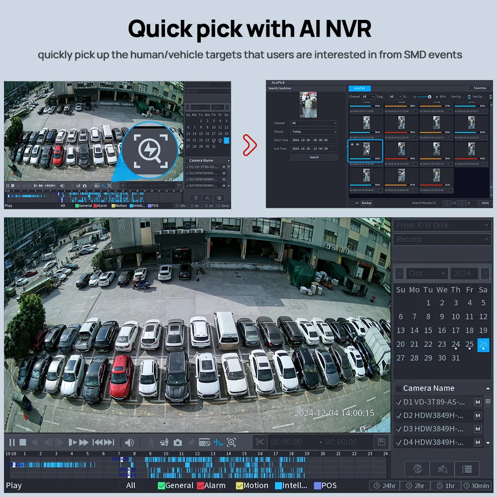 Vikylin 8MP 180° Panoramic Security IP Camera with IR/Warm Light Human/Vehicle Detection IP67 ONVIF SMD 4.0 Perimeter Protection
