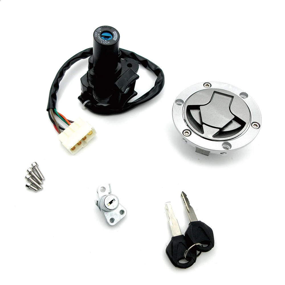 

For Kawasaki Ninja 250R 300 EX250J EX300A EX300B ABS/SE 2008-2015 Motorcycle Ignition Switch Seat Gas Cap Cover Locks Keys Parts