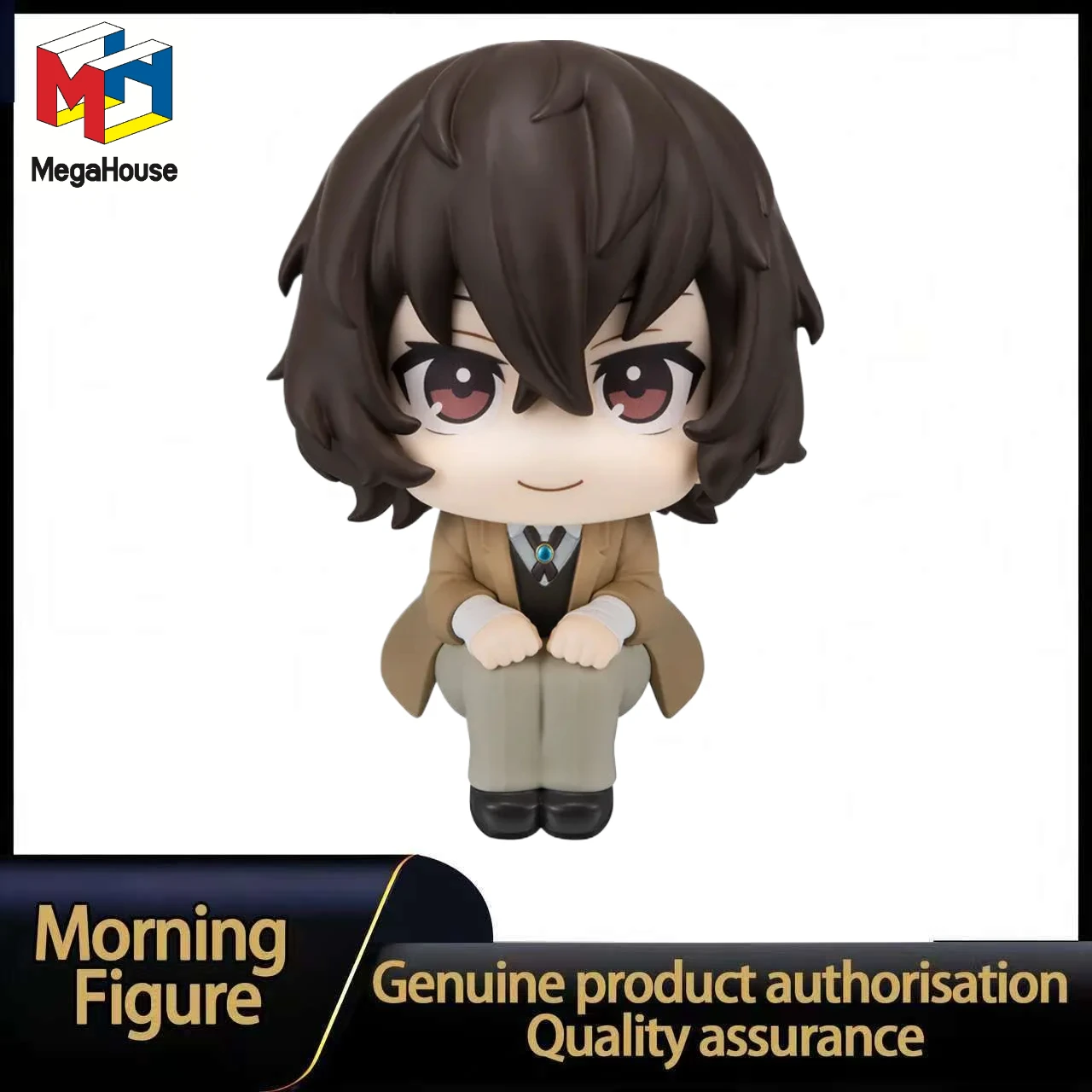 

In Stock MEGAHOUSE Look Up Bungo Stray Dogs Osamu Dazai Figure Toy Model Collection