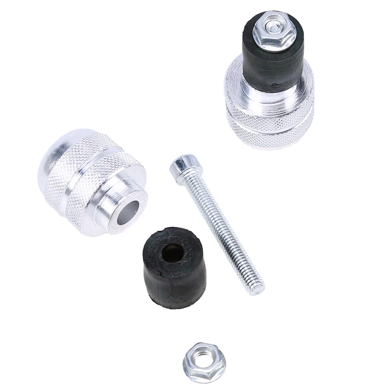 2PCS Motorcycle Accessories Scooter Hand Bar End Plugs 22mm 7/8\