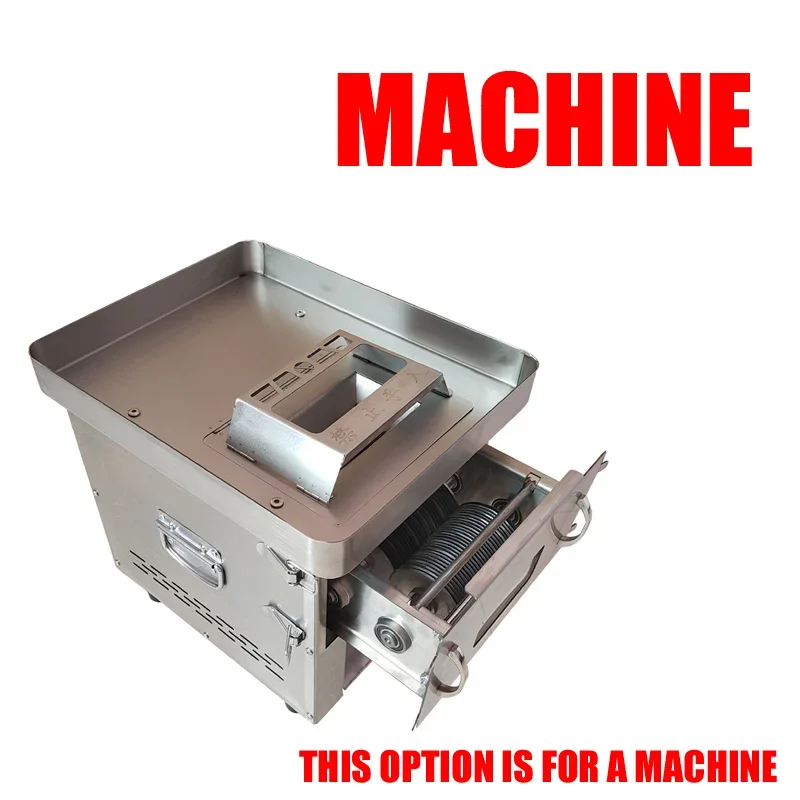 Elektrische vleessnijmachine, schaaf- en snijmachine voor kantine, hotelkeuken, restaurant, supermarkt, vleessnijmachine.