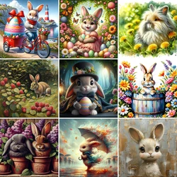 Easter Rabbit Painting By Number Arts And Crafts For Adults Bedroom Decoration Personalized Gift Ideas Free Shipping 2023 NEW