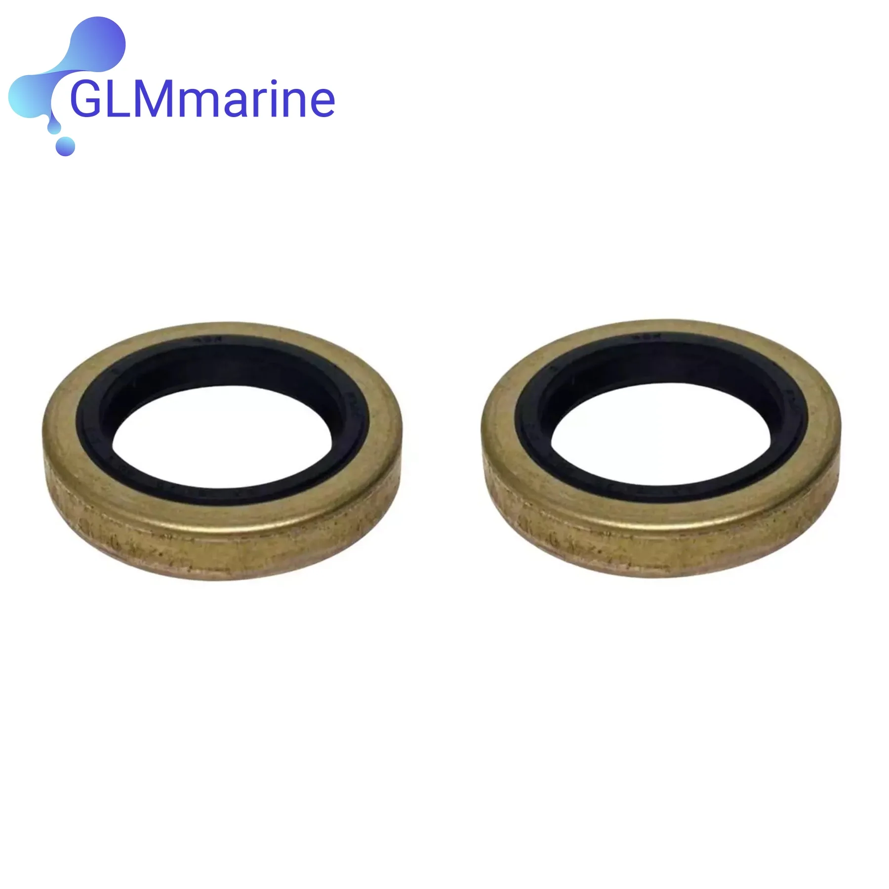2Pcs Vertical Shaft Oil Seal 26-37259 for Mercruiser Stern Drive Engine 26-89237 26-96503 26-965031 Replacement 18-2056 85060