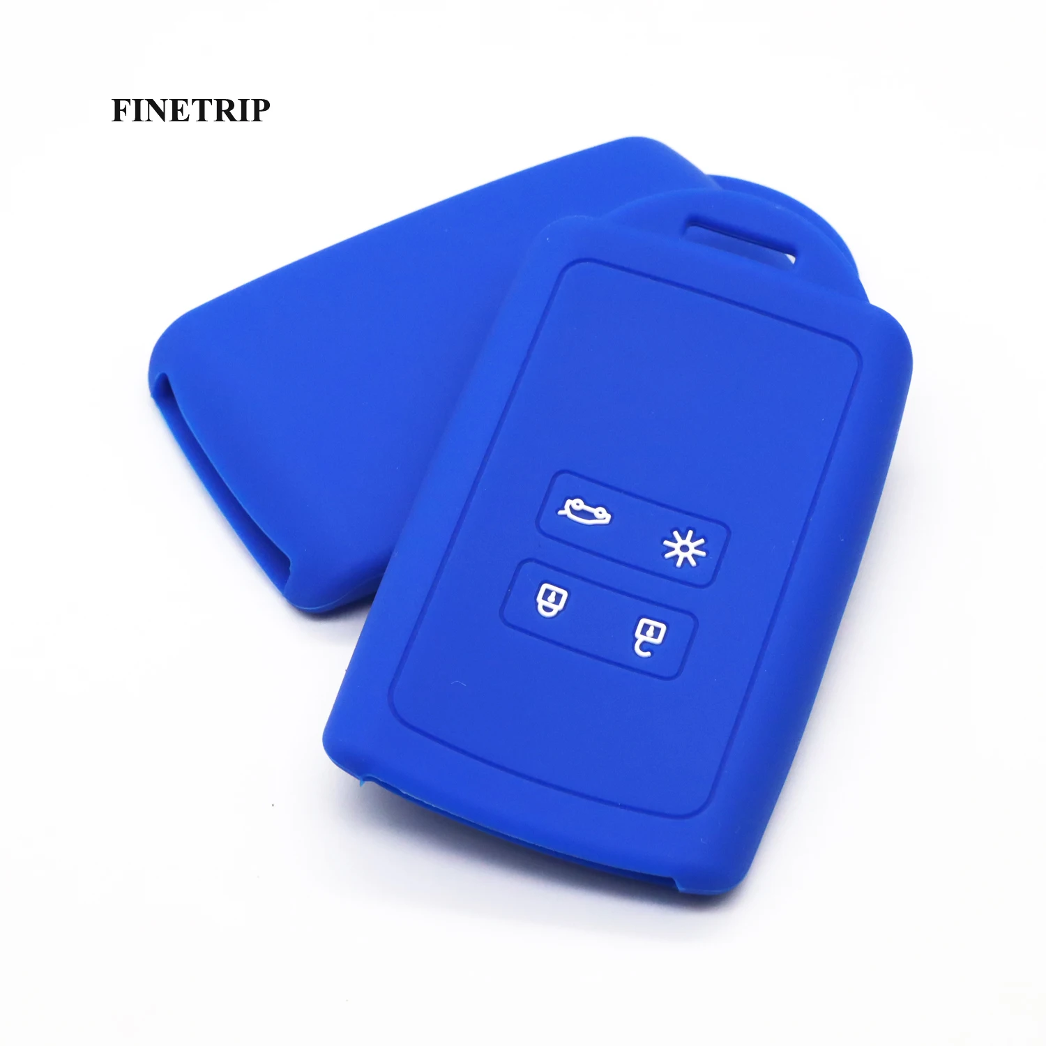 Silicone For Renault Koleos Kadjar Captur Megane Talisman Espace Clio Zoe Scenic 4 Arkana Dacia Sandero Car Key Cover Case