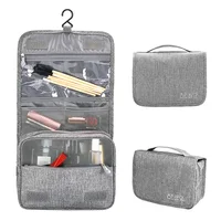 Oxford Fabric Men Business Portable Storage Bag Toiletries Organizer Women Cosmetic Bag Waterproof Hanging Travel Wash Pouch 2