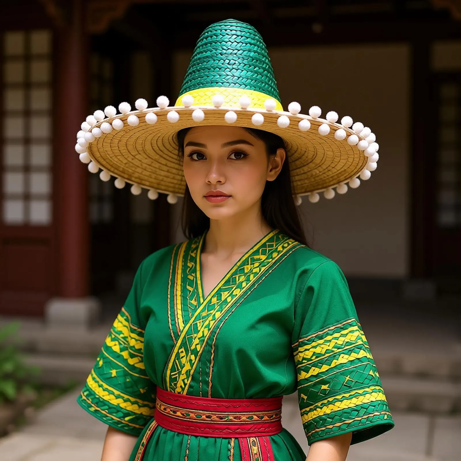 

Мексиканская соломенная шляпа для взрослых, уличная шляпа от солнца, карнавальная широкополая бежевая шляпа-сомбреро для Хэллоуина, косплея, вечеринок в мексиканском стиле