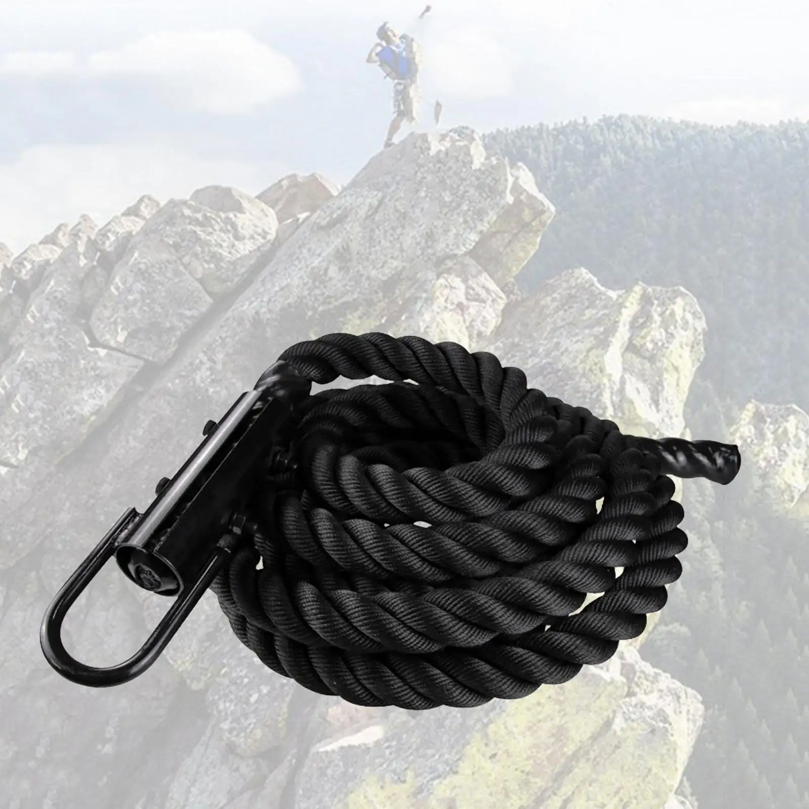 Climbing Rope Training Gym Workout Jumping Rope Improve Strength Battles Rope