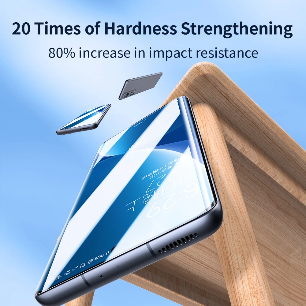 SmartDevil UV 강화 유리, 샤오미 미 13 울트라 13 프로 12S 12 프로 11, 미 10 10S 용 전체 접착제 화면 보호기