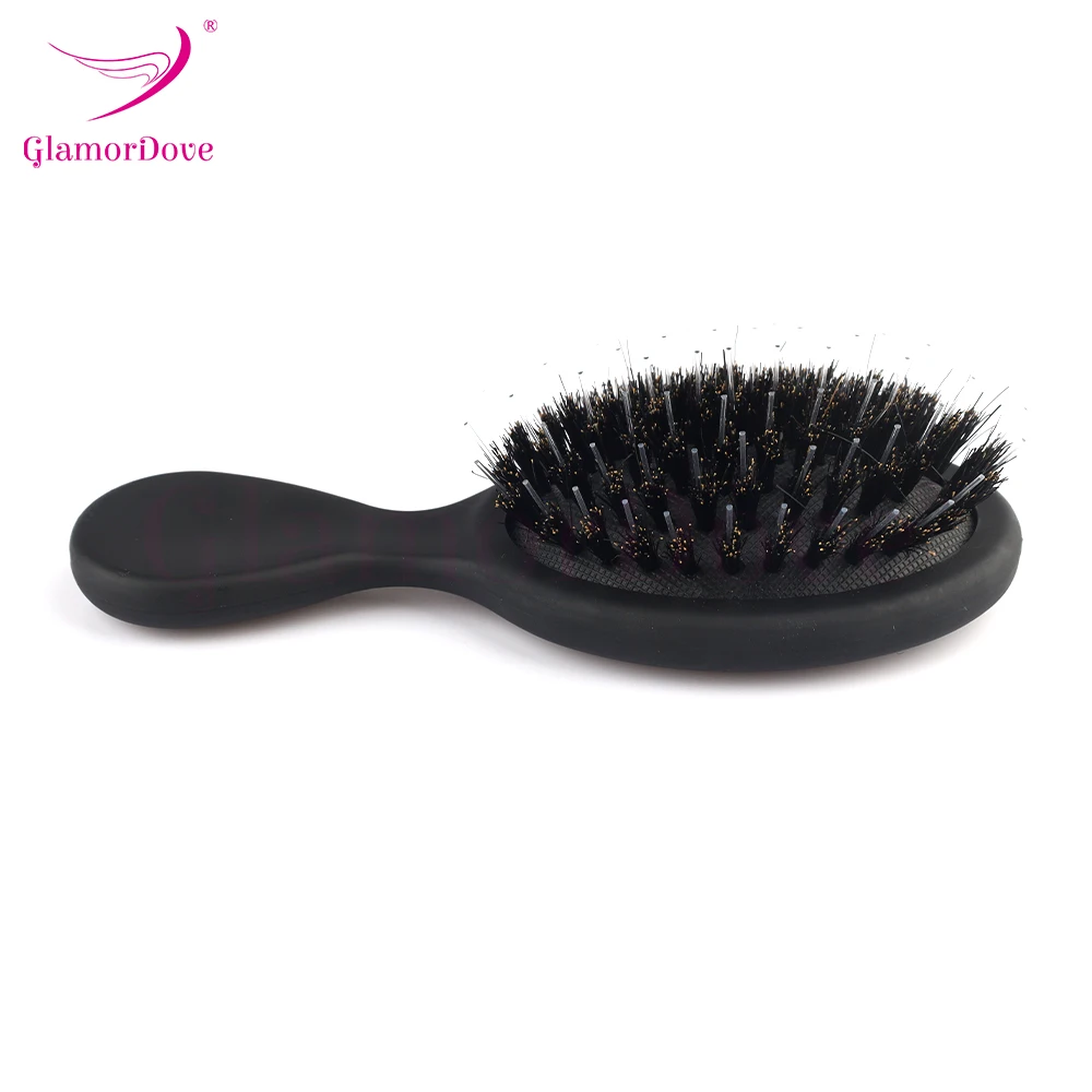 GlamorDove Matte Finish Boar Bristle Hair Brush for Women Detangling Cushion Hair Extension Tool Hair Brush Hairdressing Brushes