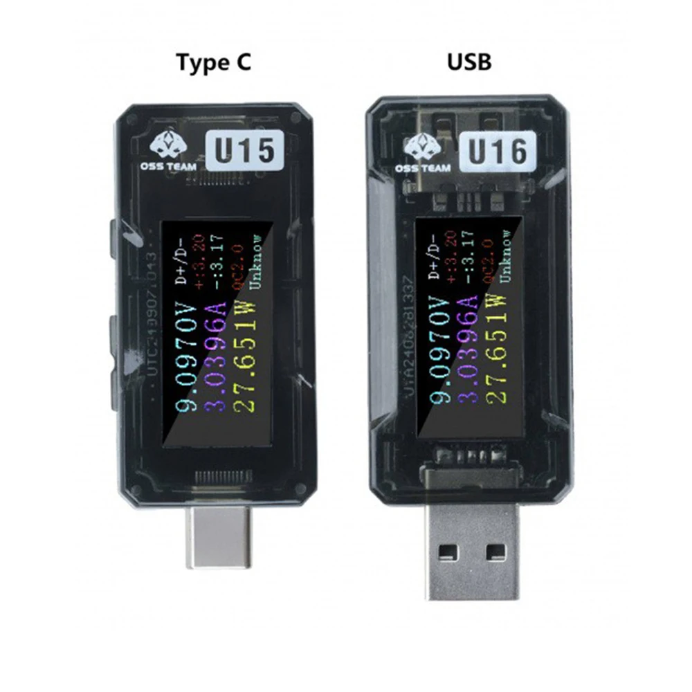 

DC4-25V 5A Fast Charging Tester Type-C/USB PD/QC2.0/QC3 High accuracy Voltage Current Inspection Trigger Capacity Tester
