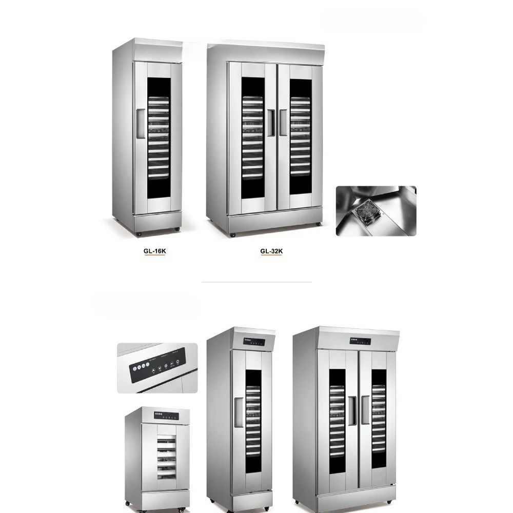 Commercial Control Panel Proofer Cabinet Touch Screen Control Proofer Bread Fermentation